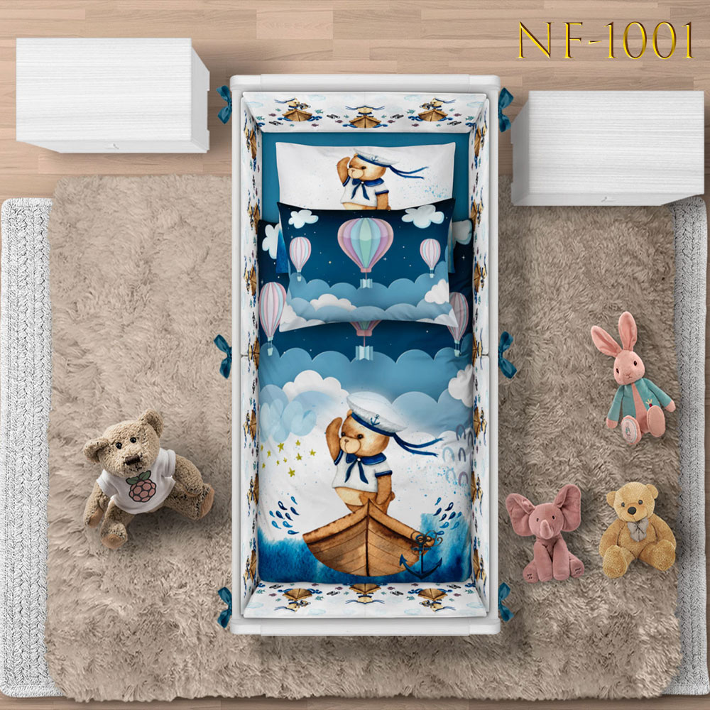 روتختی نوزادی طرح خرس ملوان NF-1001