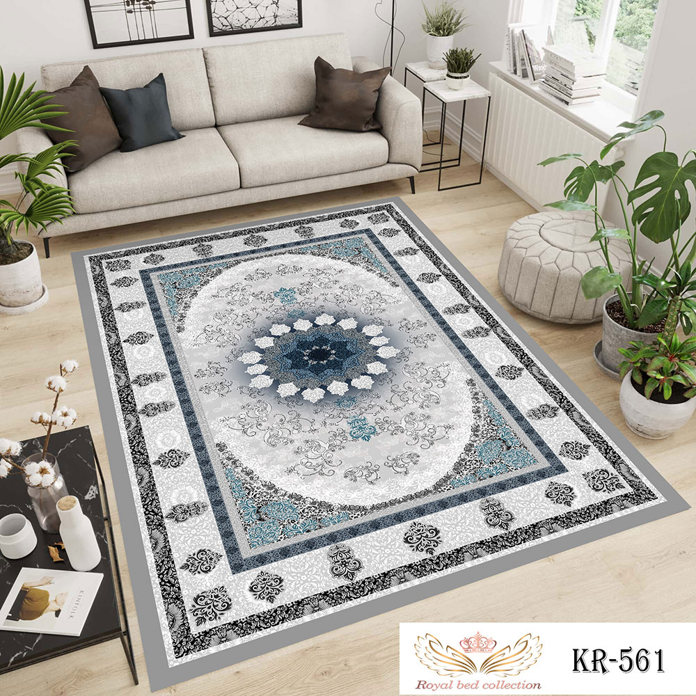 روفرشی کشدار طرح فرش اسلیمی KR-561