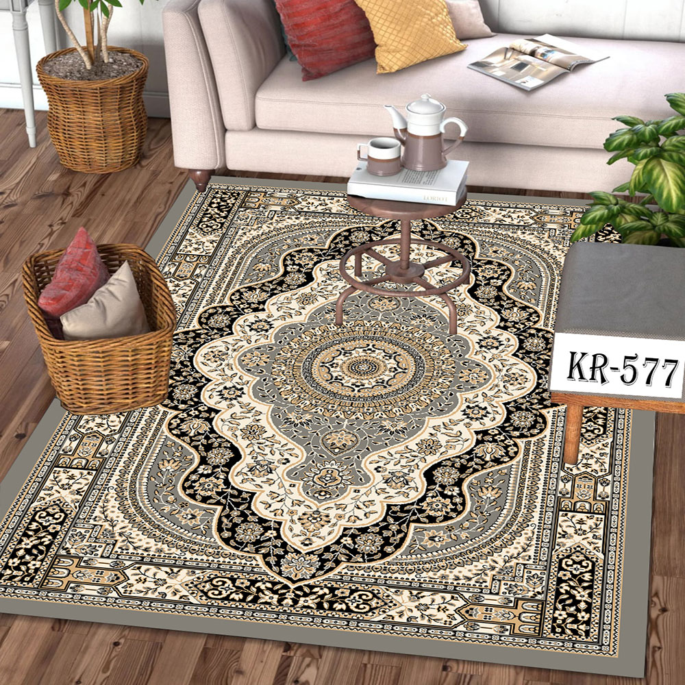 روفرشی کشدار طرح فرش سنتی KR-577