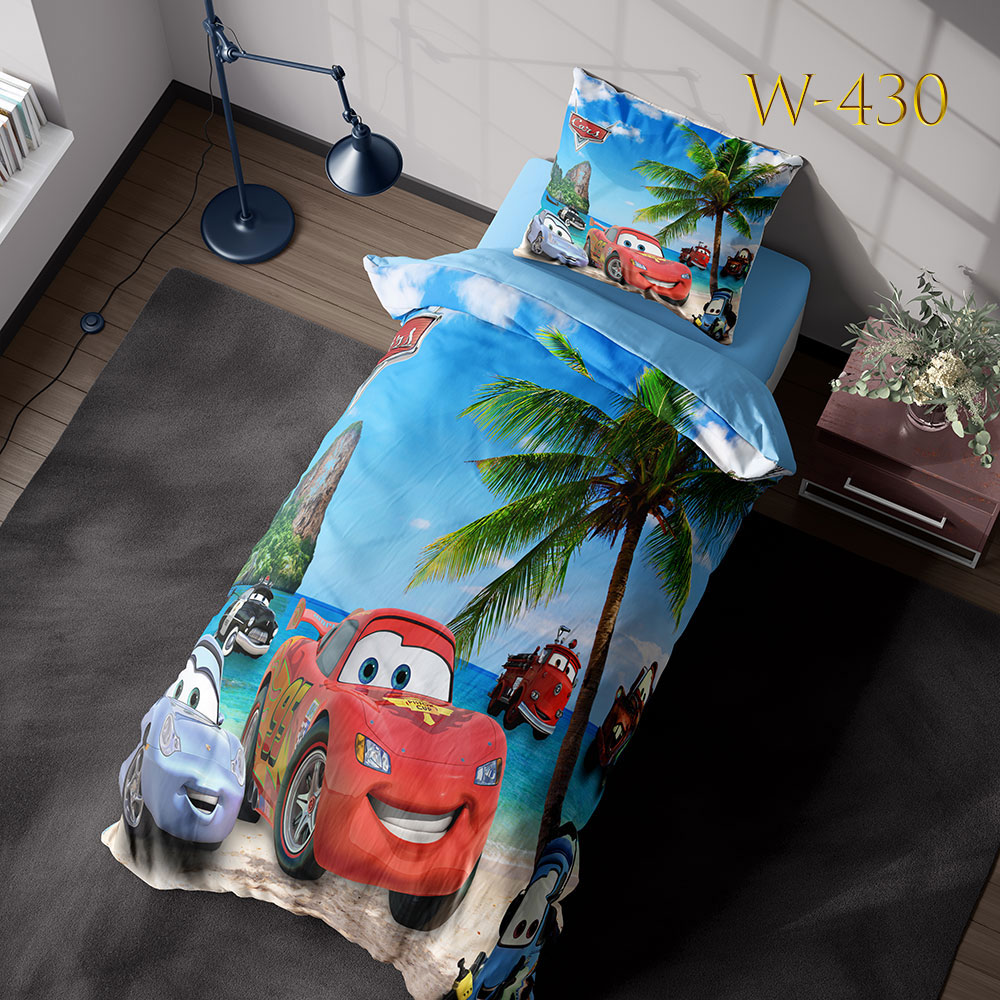 روتختی پسرانه طرح ماشین مک‌کوئین W-430