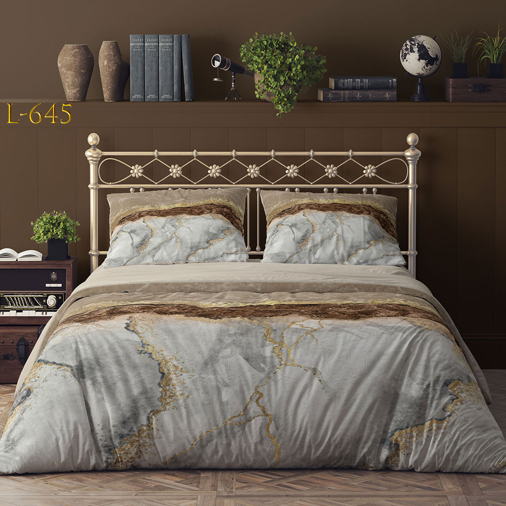 روتختی دونفره طرح ماربل L-654