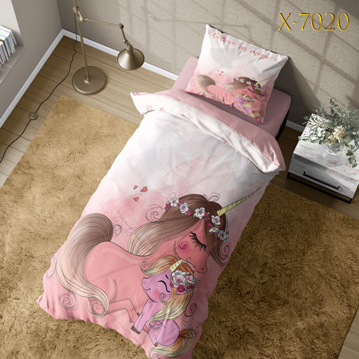 روتختی دخترانه طرح پونی X-7020